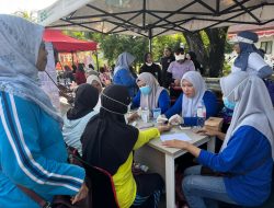 Dinkes Sulbar Gelar Pemeriksaan Kesehatan di RRI Fest Mamuju, Dukung Visi Sulbar Maju dan Sejahtera