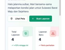 Kini Lapor Jalan Rusak Bisa Lewat Genggaman, Pemprov Sulbar Hadirkan Aplikasi “JalanMa”
