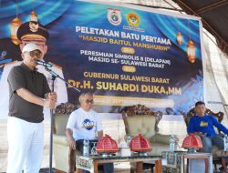 Gubernur Sulbar dan LDII Bangun 9 Masjid Baru di Empat Kabupaten