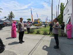Kapolda Sulbar Irjen Pol Adi Deriyan Jayamarta Sambangi Polres Pasangkayu, Beri Arahan dan Periksa Kesiapan Personel