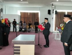 Arsal Aras Lantik Litha Febriani, Sekda Perempuan Pertama dalam Sejarah Mamuju Tengah