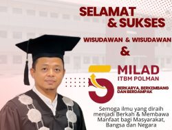 Ketua Senat ITBM Polman H. Muhammad Sain Dorong Penguatan Karier Lulusan dan Citra Kampus Melalui Wisuda ke-2