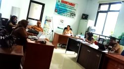 Bidang Linjamsos Dinsos Sulbar Gelar Rapat Internal Bahas Realisasi Anggaran 2025