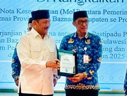Bapperida Sulbar Raih Penghargaan dari BAZNAS, Komitmen Pembayaran Zakat ASN Jadi Perhatian Utama
