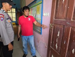 Pencurian di SD 041 Lemo, Kapolsek Binuang Turun Langsung Lakukan Olah TKP