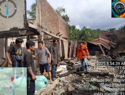 BPBD Sulbar Terima Laporan Kebakaran di Tandukkalua Mamasa