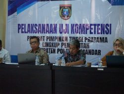 Pemda Polewali Mandar Mengadakan Tes Penyampaian Gagasan dan Wawancara bagi Pejabat Pimpinan Tinggi Pratama