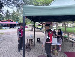 Sat Samapta Polres Pasangkayu Gelar Patroli Jalan Kaki, Tingkatkan Keamanan di Pusat Aktivitas Warga