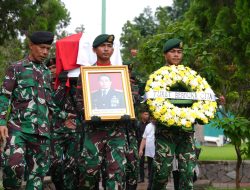 Tanda Jasa dan Pengabdian Terakhir : Wagub Sulbar Salim S. Mengga Dimakamkan di TMP Kalibata