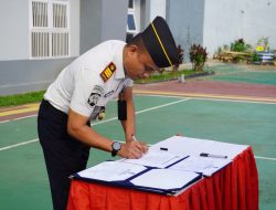 Komitmen Menuju WBBM 2026, Pegawai Rutan Pinrang Tandatangani Pakta Integritas