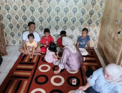 Hj. Fatmawati Salim Kunjungi Saiful, Ayah Tunanetra dengan Lima Anak di Mamuju