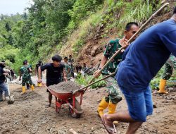 Bahu Membahu di Lereng Bulo, Jalan Impian Lenggo Mulai Terwujud