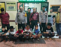 Polsek Manggala Bubarkan Aksi Tembak Menembak Pakai “Omega” Yang Meresahkan Warga Kota Makassar