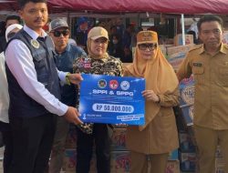 ikut Ringankan Beban Korban Kebakaran Galung Tulut, SPPG Bersama SPPI se Polman Salurkan Bantuan