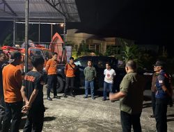 Terima Informasi Kebakaran di Desa Galung Tulu Polman, BPBD Sulbar Kerahkan TRC Menuju Lokasi