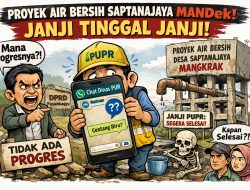 Janji Tinggal Janji Proyek Air Bersih Saptanajaya Tak Bergerak Meski Sudah di RDP