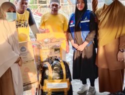 UPTD Balai Proteksi dan Perbenihan Disbun Sulbar Salurkan Bantuan Kemanusiaan kepada Korban Kebakaran di Dusun Kampung Tulu