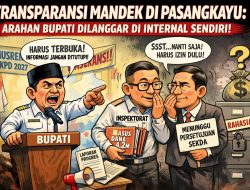 Transparansi Mandek di Pasangkayu: Arahan Bupati Dilanggar di Internal Sendiri!
