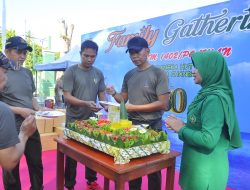 Kodim 1402 Polman Gelar Family Gathering HUT ke-80 Persit KCK