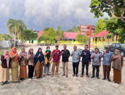 Perkuat Pengelolaan Aset Pemprov Sulbar, Disperkimtanhub Lakukan Survei Lokasi dan Pendataan Awal di SMA Negeri 1 Baras