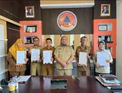 Tingkatkan Akuntabilitas Organisasi, Kalaksa BPBD Sulbar Teken Perjanjian Kinerja dengan Bidang dan Sekretariat