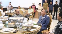 Gubernur Suhardi Duka Sambut Wamen HAM di Rujab, Paparkan Kondisi Sulbar yang Kondusif