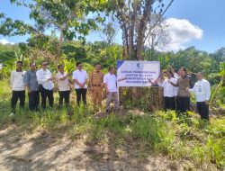 Kepala Dinas Perkimtanhub Sulbar dan Wamenham RI Tinjau Lokasi Rencana Pembangunan Kanwil Kementerian HAM 