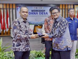 Jupri Mahmud Hadir Sebagai Pemateri Kunci Dalam Workshop Dana Desa