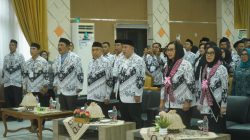 Ketua TP PKK Sulbar Harsinah Suhardi Kukuhkan Ibunda Guru Kabupaten se-Sulbar