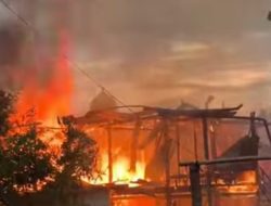 1 Rumah Warga Ludes Terbakar di Desa Nepo