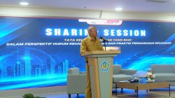 Inspektur Sulbar Bawakan Keynote Speech pada Sharing Session Pengelolaan Keuangan Daerah