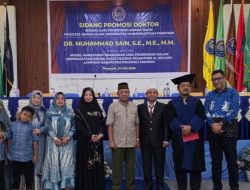 Dua Gelar Doktor dalam Sepekan, H. Muhammad Sain Padukan Ekonomi dan Pendidikan Islam untuk Kemajuan Pesantren