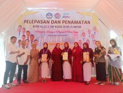 Air Mata Bahagia Warnai Pelepasan Siswa SMP Negeri Satap Lelumpang