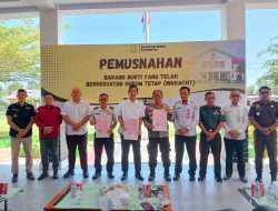 Pemusnahan Barang Bukti 50 Perkara, Kejari Pasangkayu Musnahkan 864 Gram Sabu dan Puluhan Barang Bukti Pidana Umum