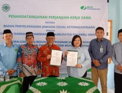 DP Mummadiyah Polman dan BPJS Ketenagakerjaan Cabang Polman Kerja Sama Program Jaminan Sosial Ketenagakerjaan, Investasi dan Pengembangan Catur Dharma Penguruan Tinggi